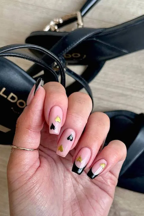 trendy Valentine's Day nails