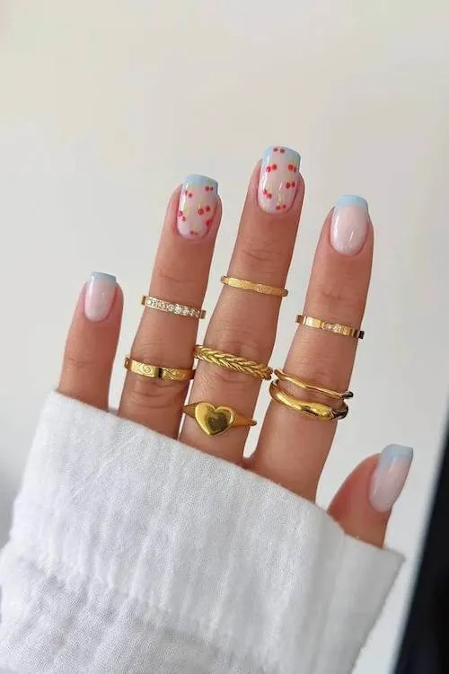 trendy cute vacation nails
