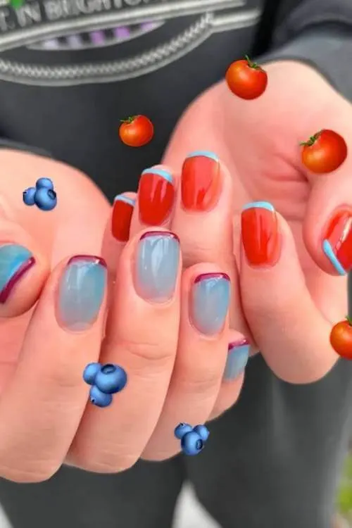 trendy cute vacation nails