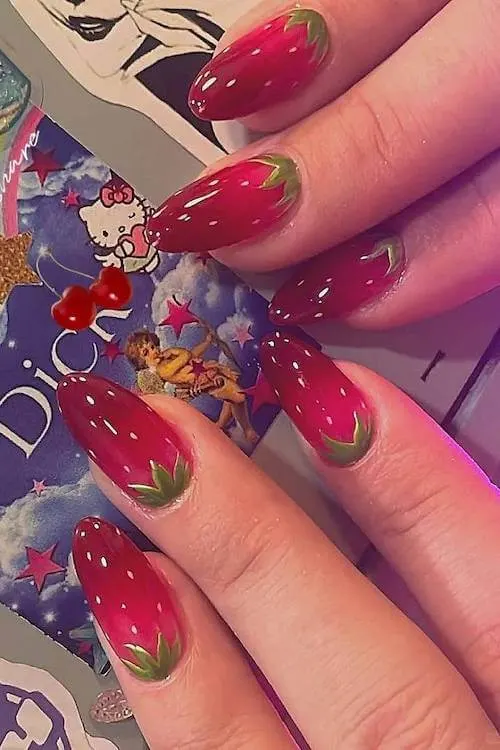 trendy cute vacation nails