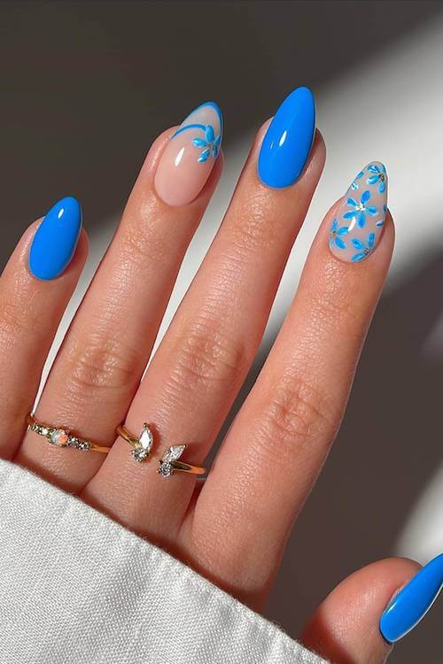 trendy short summer nails