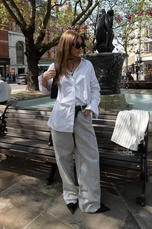 trendy wide leg pants outfit ideas women