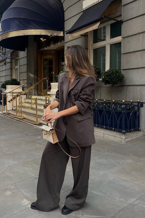 trendy wide leg pants outfit ideas women