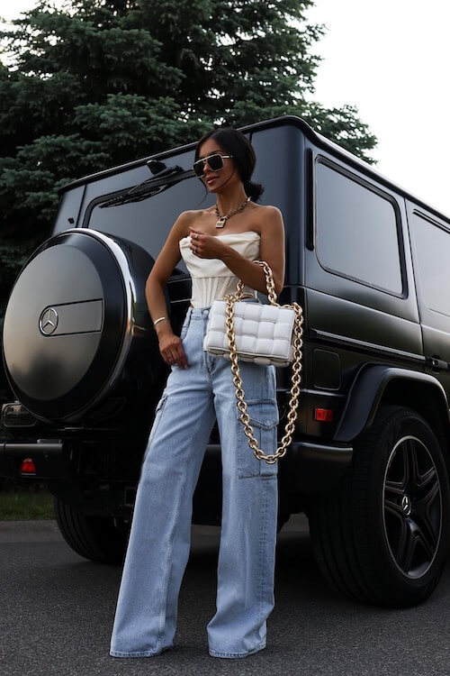 trendy wide leg pants outfit ideas women