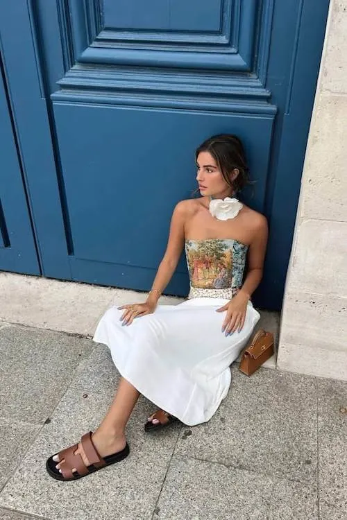 tropical vacation outfit