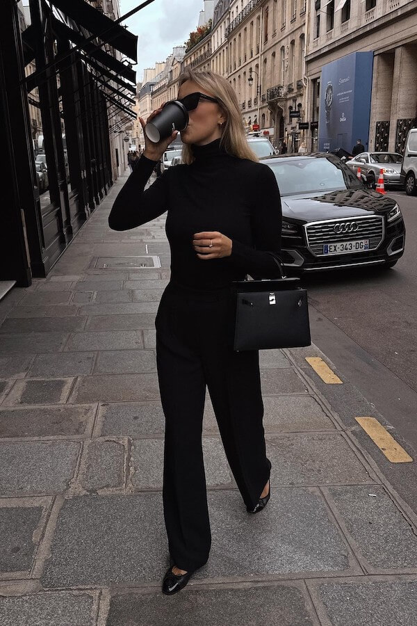 turtleneck outfit women