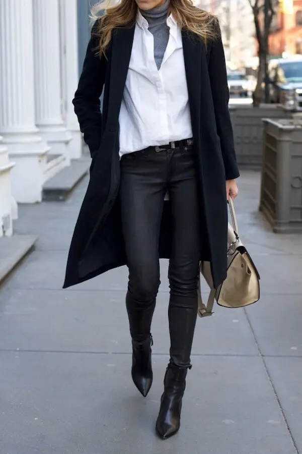 turtleneck outfit women