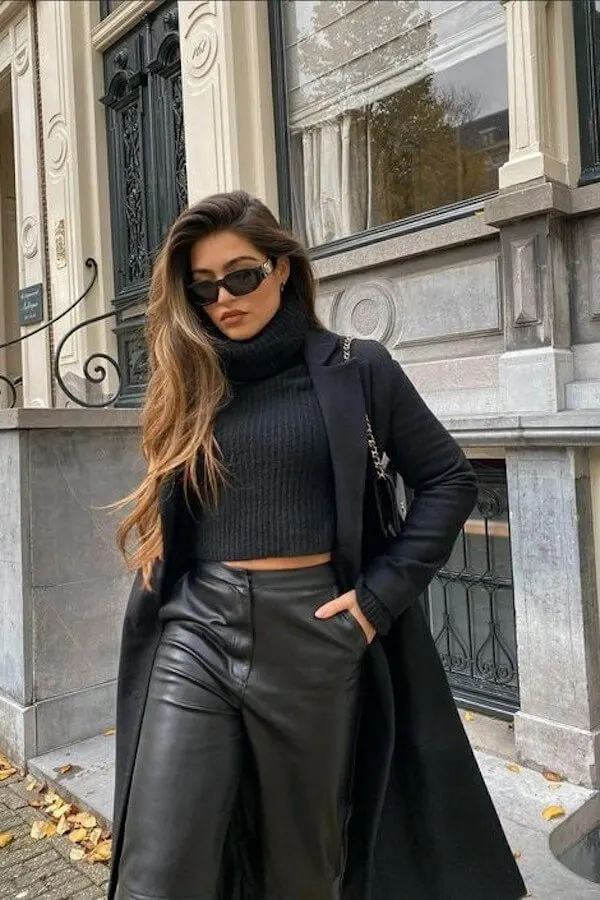turtleneck outfit women