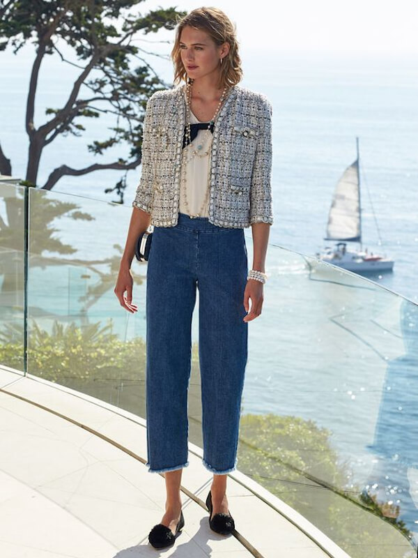 tweed jacket outfit ideas