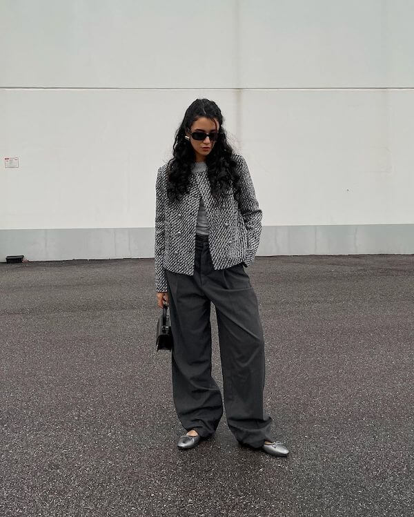 tweed jacket outfit ideas