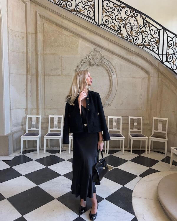 tweed jacket outfit ideas