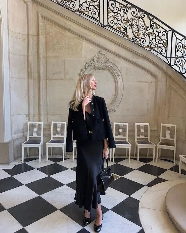 tweed jacket outfit ideas