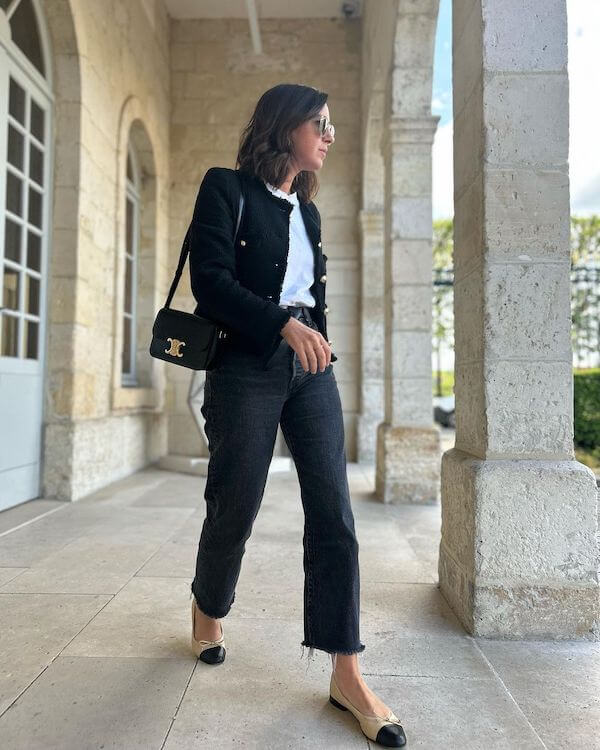 tweed jacket outfit ideas