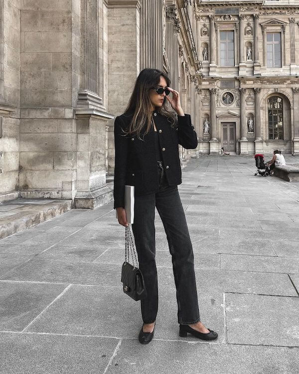 tweed jacket outfit ideas