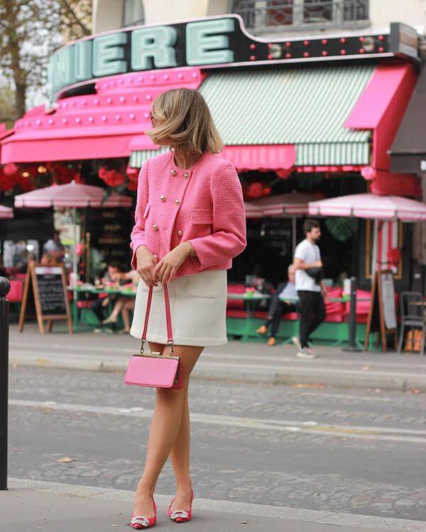 tweed jacket outfit ideas