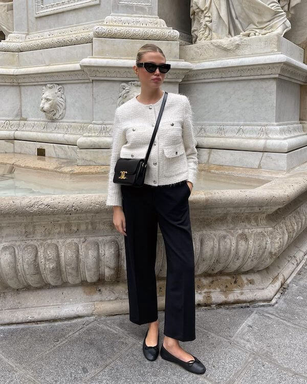 tweed jacket outfit ideas