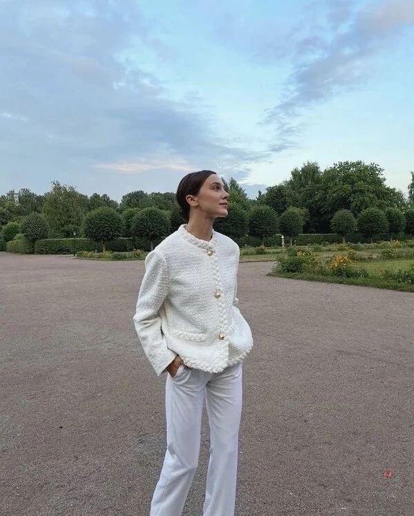 tweed jacket outfit ideas
