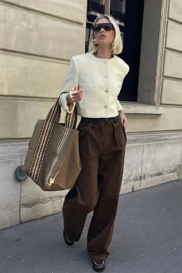 tweed jacket outfit ideas