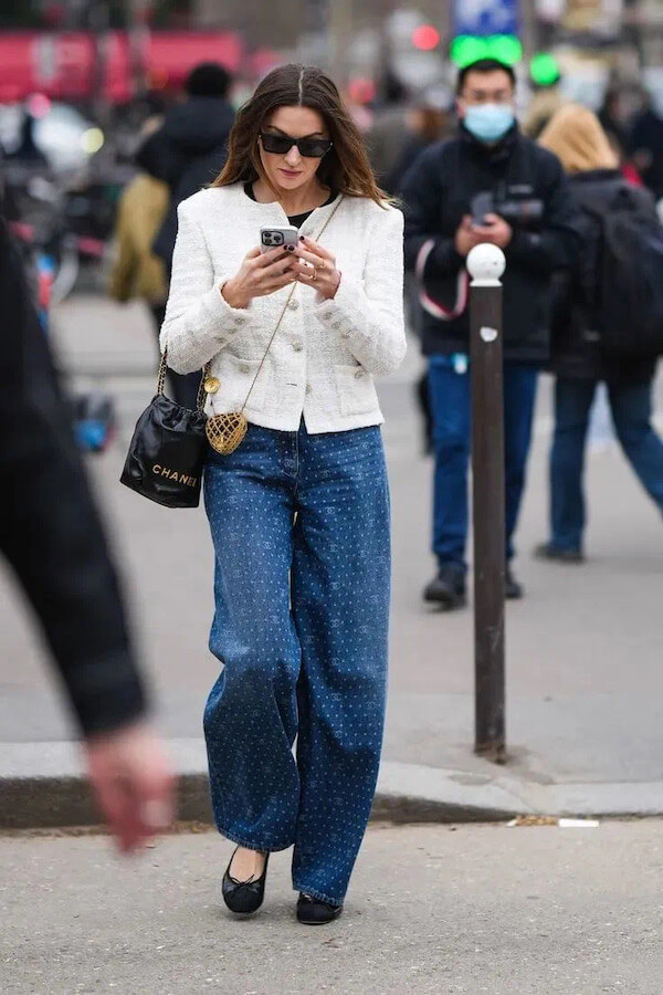 tweed jacket outfit ideas