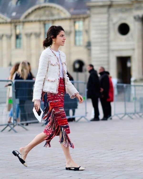 tweed jacket outfit ideas
