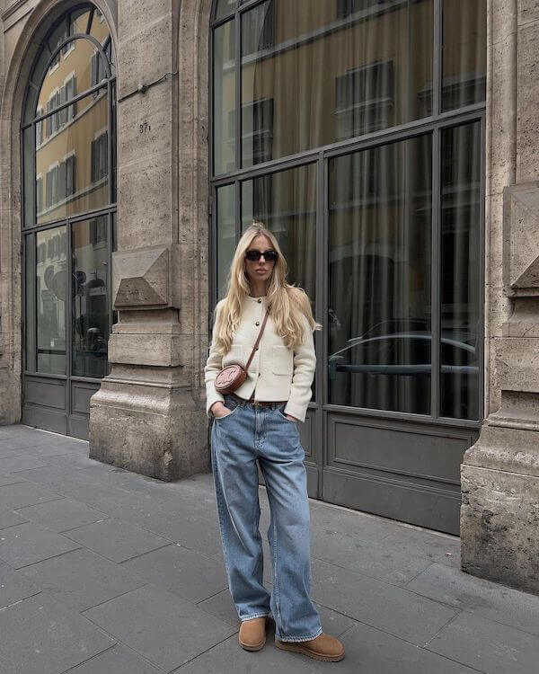 tweed jacket outfit ideas