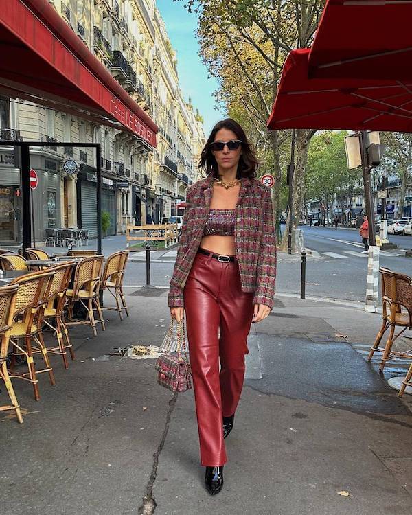 tweed jacket outfit ideas