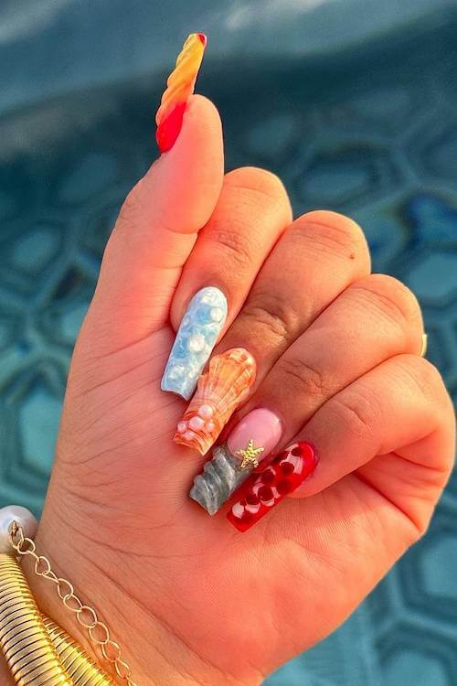 vacation nails