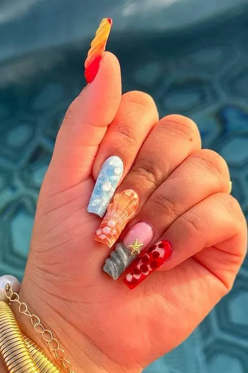vacation nails