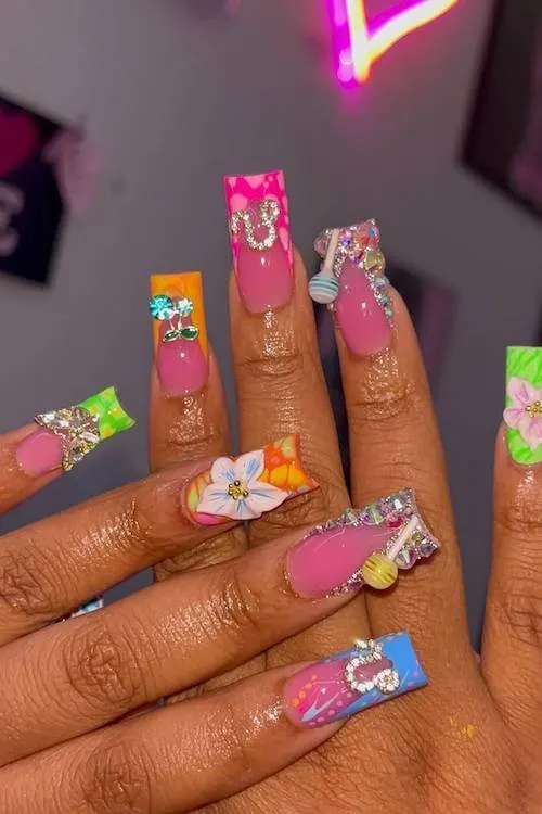 vacation nails
