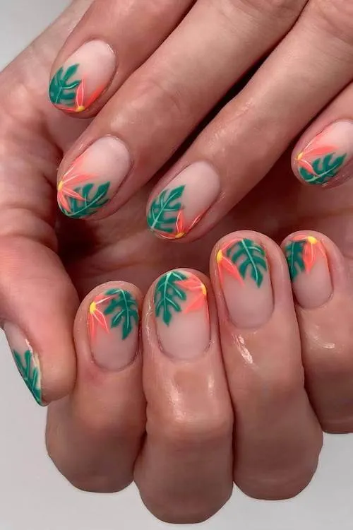 vacation nails