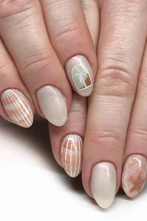 vacation nails