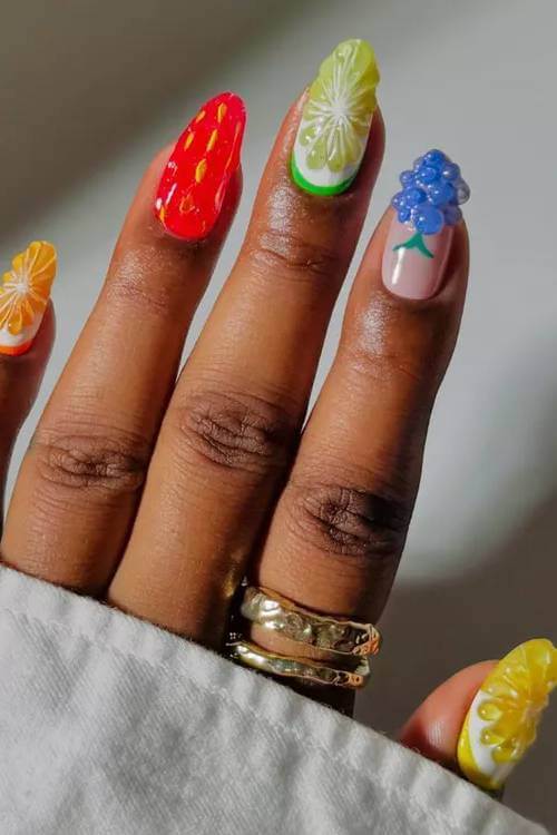 vacation nails