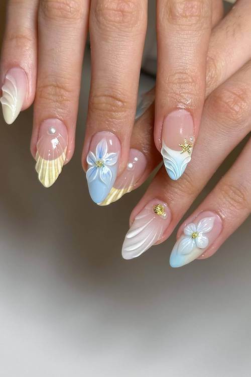 vacation nails