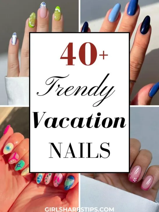 40+ Trendy Cute Vacation Nails to Elevate Your Look
