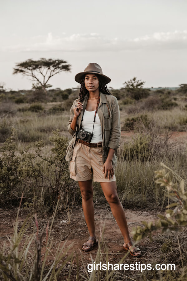 Cargo Shorts and Utility Jacket Safari Look