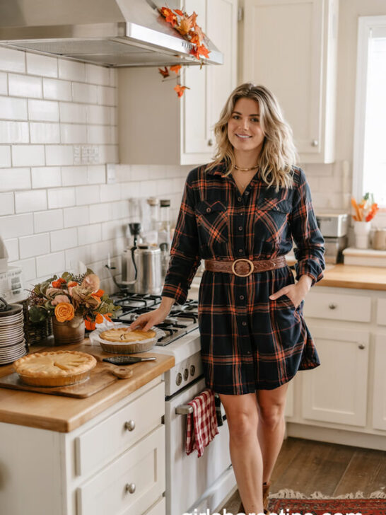 21 Cozy Warm Thanksgiving Outfit Ideas for Women to Look Stylish and Feel Comfortable