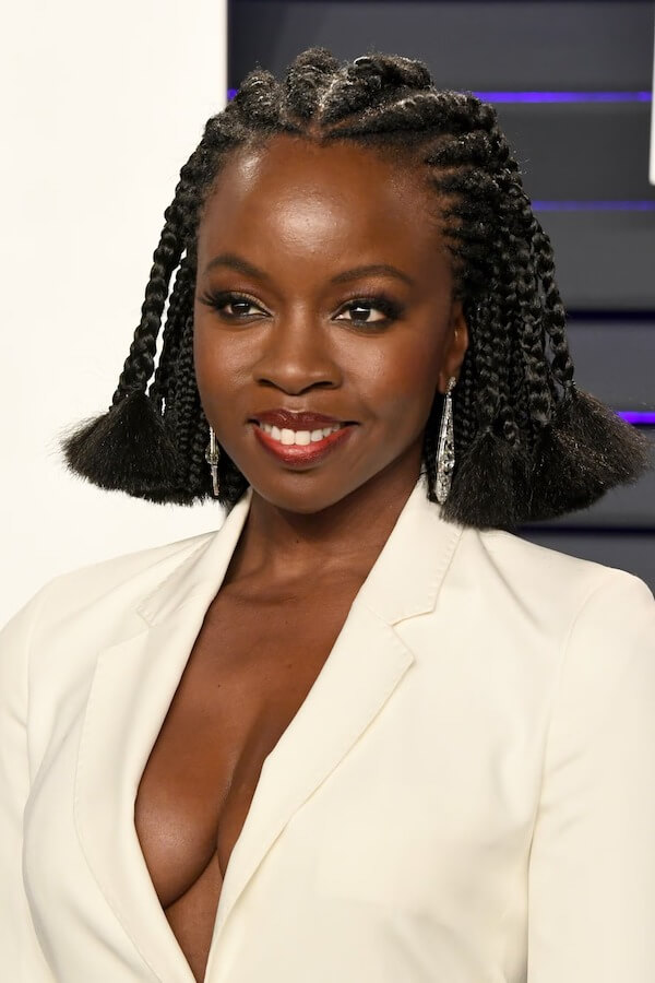 Shoulder-Length Box Braids