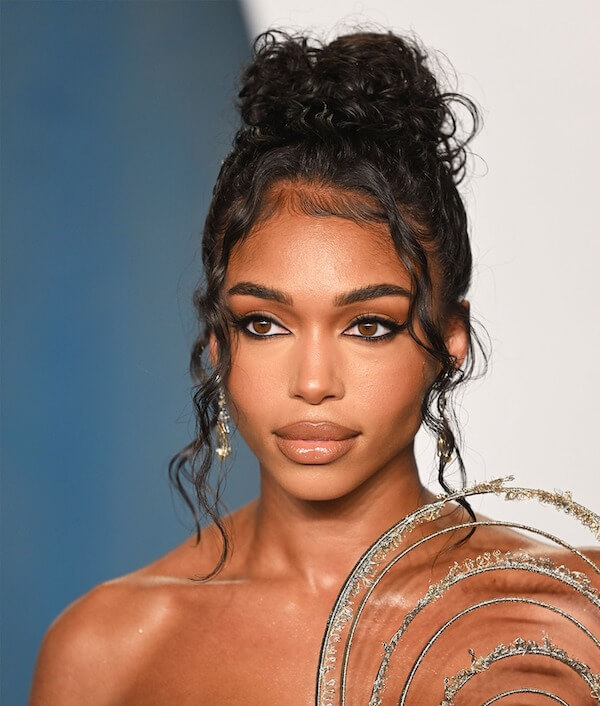 Romantic High Curly Bun