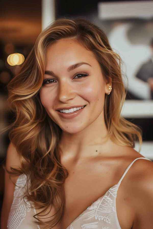 Loose Hollywood Waves for Medium Length Hair