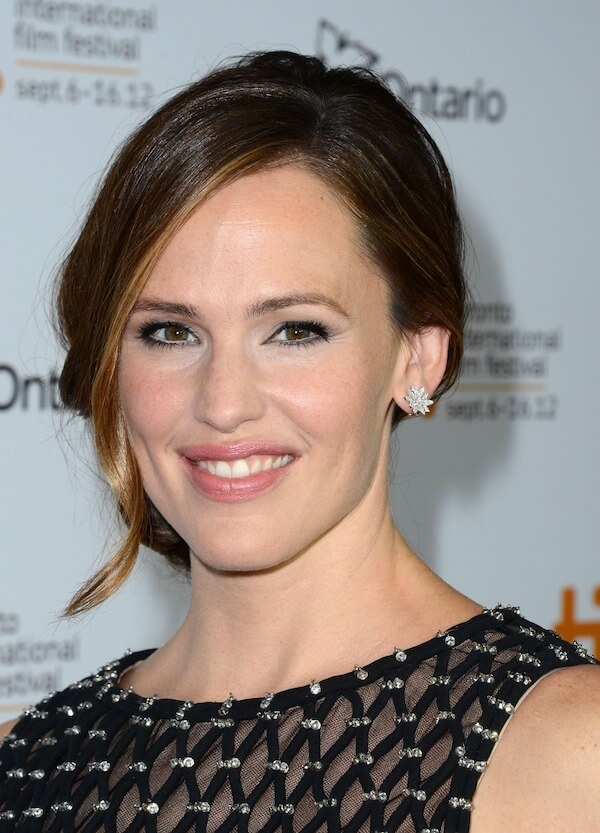 Sleek Side Part Low Bun