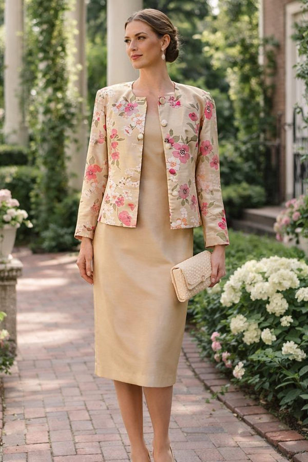 wedding guest jacket over dress