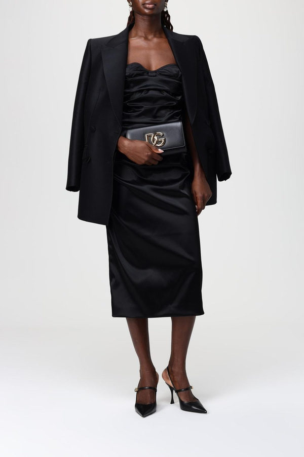 wedding guest jacket over dress
