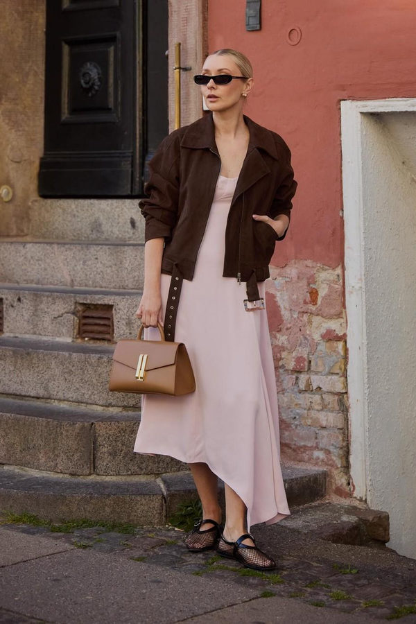 wedding guest jacket over dress