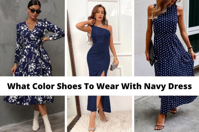 What Color Shoes To Wear With Navy Dress [2024]: 50+ Best Shoe Colors