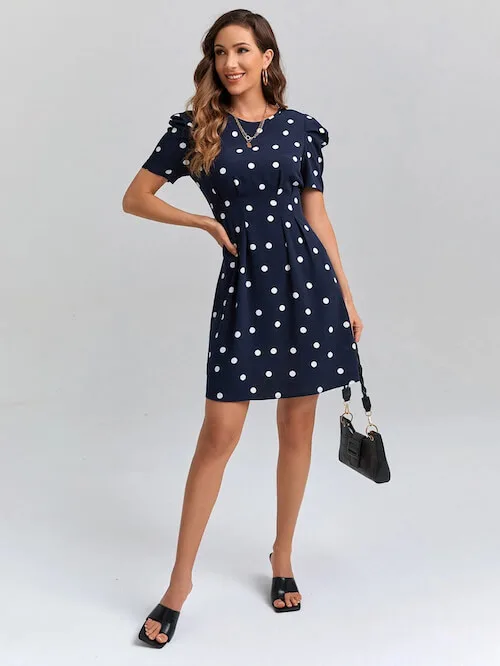 what color shoes to wear with navy dress