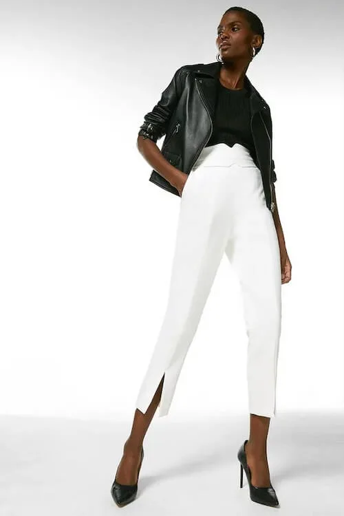 what shoes to wear with ankle pants in the winter