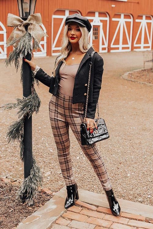 what shoes to wear with ankle pants in the winter