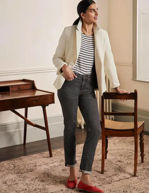 what shoes to wear with ankle pants in the winter