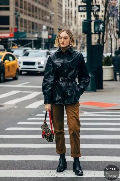 what shoes to wear with ankle pants in the winter