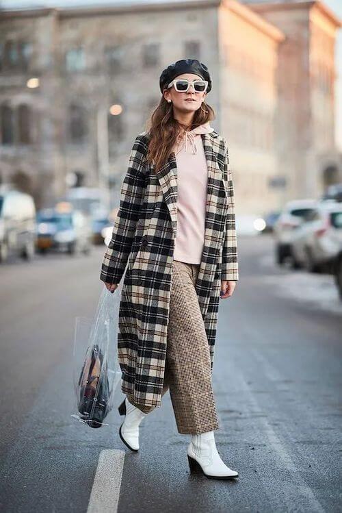 what shoes to wear with ankle pants in the winter
